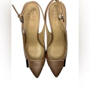 Naturalizer Brown Slingback Heels